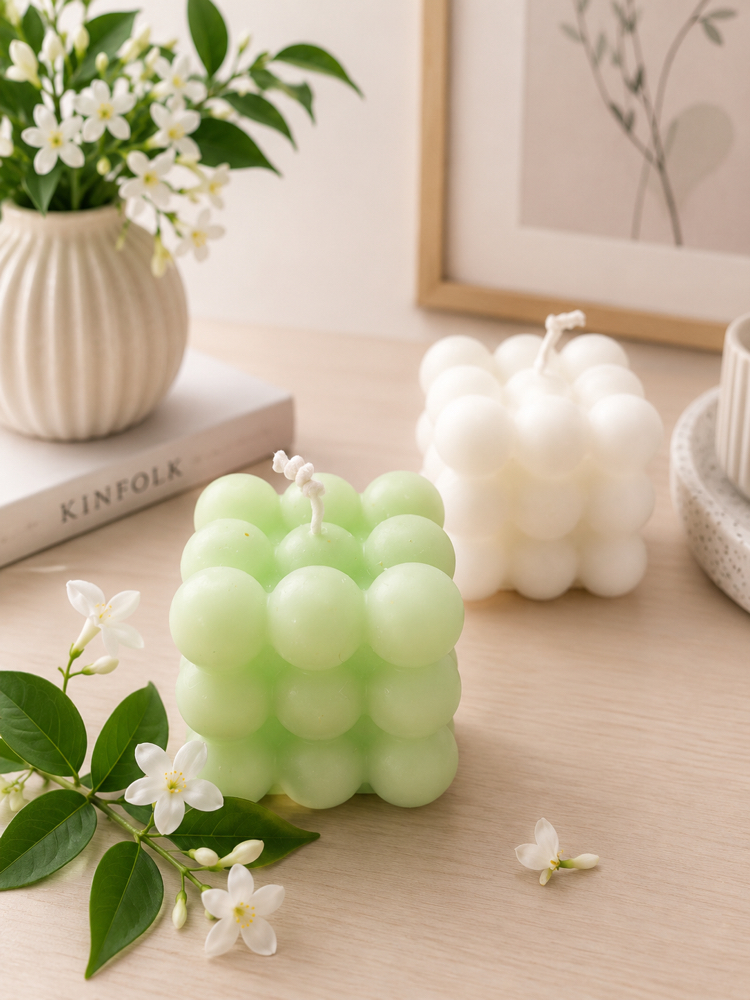 Bubble yeşil/beyaz