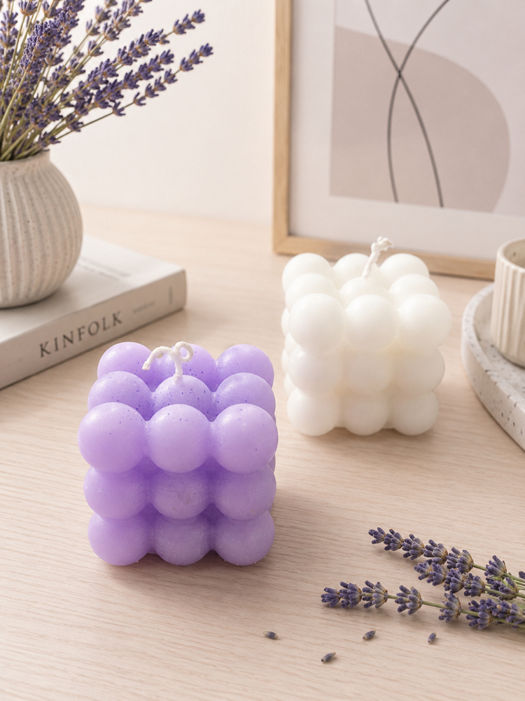 Bubble lila/beyaz