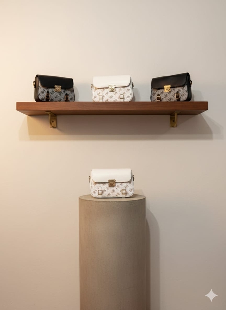 Monogram Serisi: Guccı Signature Logo Baskılı Lüks Çapraz Çanta