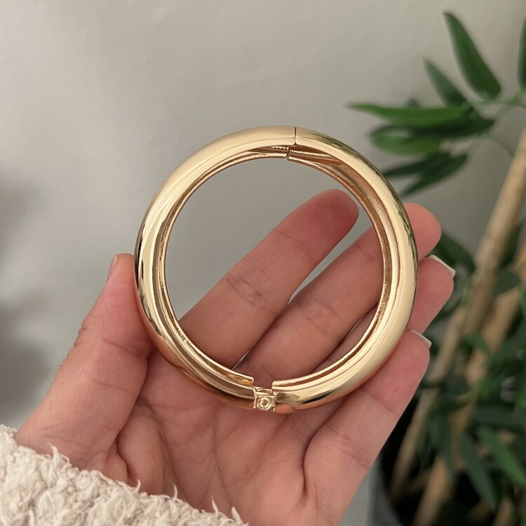 ÇELİK kalın Gold KELEPÇE