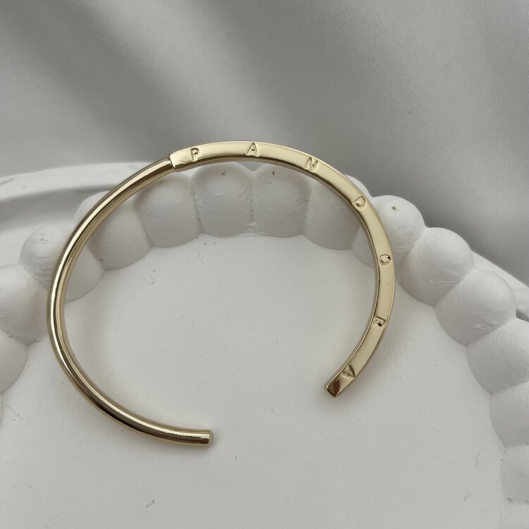 PANDORA Çelik gold Yarım Kelepçe