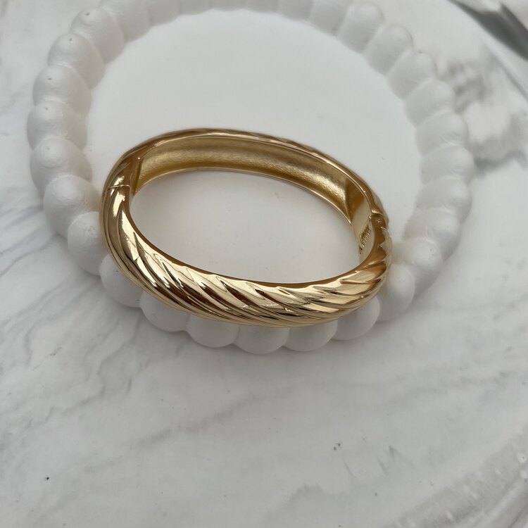 Çelik TASARIM Gold renk kelepçe