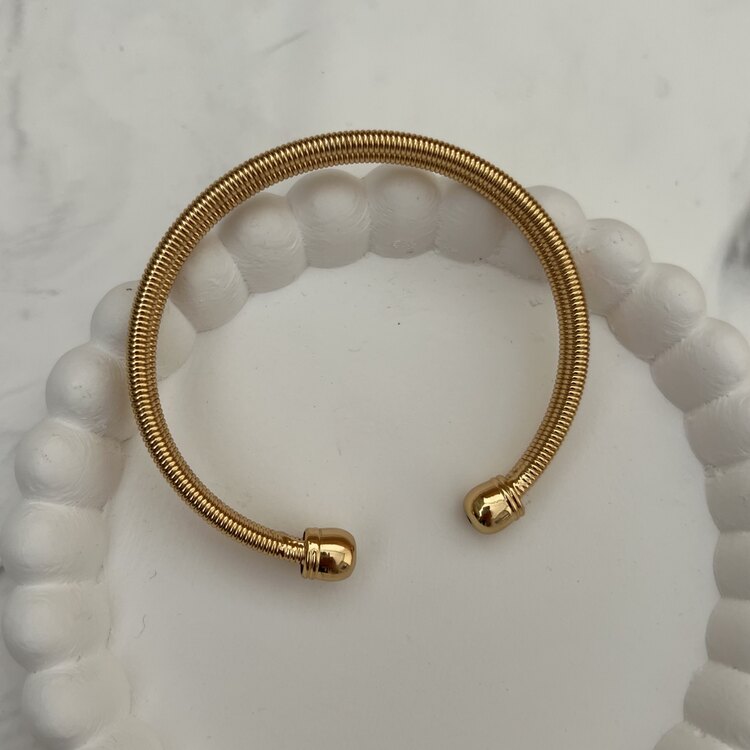 Çelik İKİLİ GÖRÜNÜM Gold Kelepçe