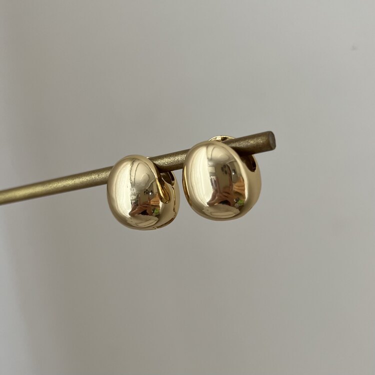ÇELİK BOMBELİ Sepet Küpe GOLD ve GÜMÜŞ Seçeneği