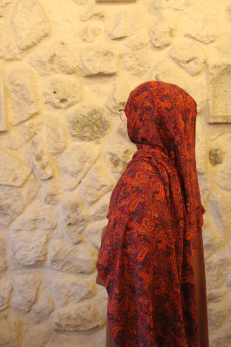 Zeyla etnik desen pamuklu şal 