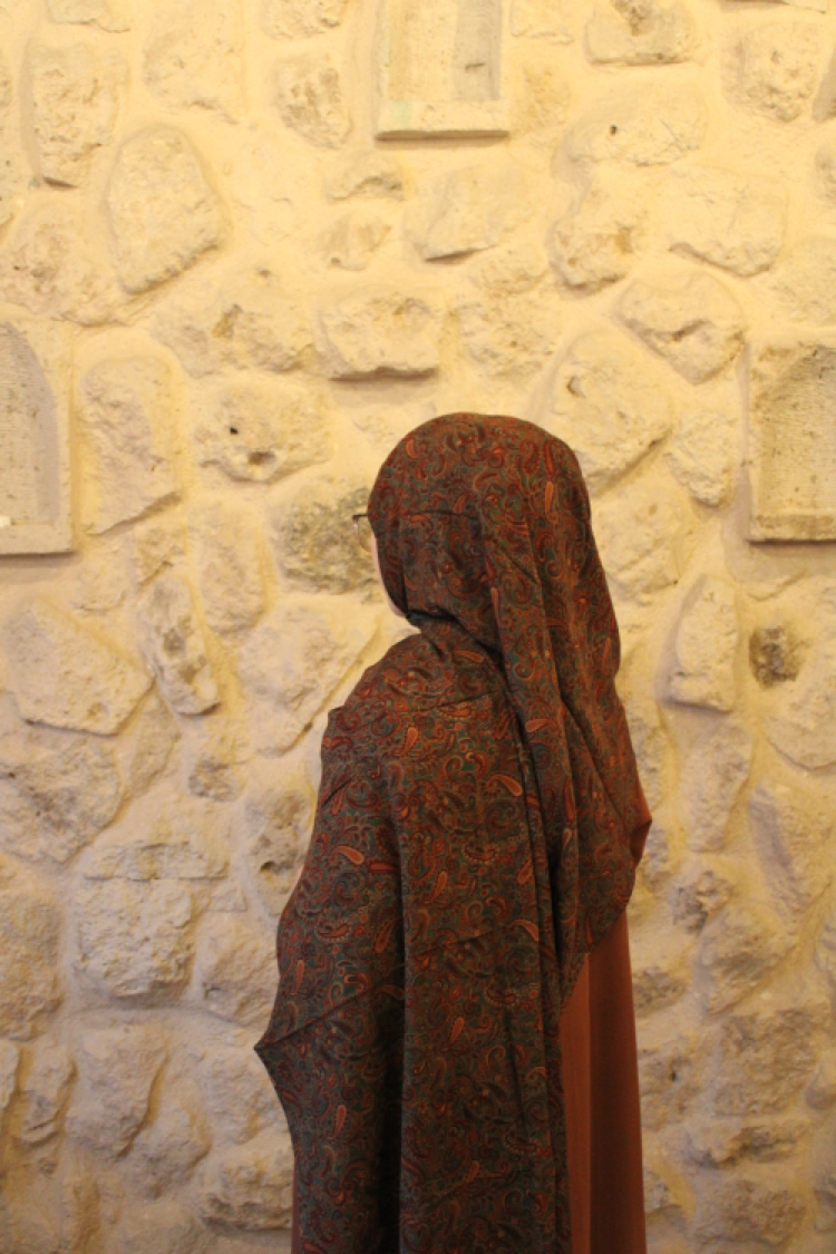 Zeyla etnik desen pamuklu şal
