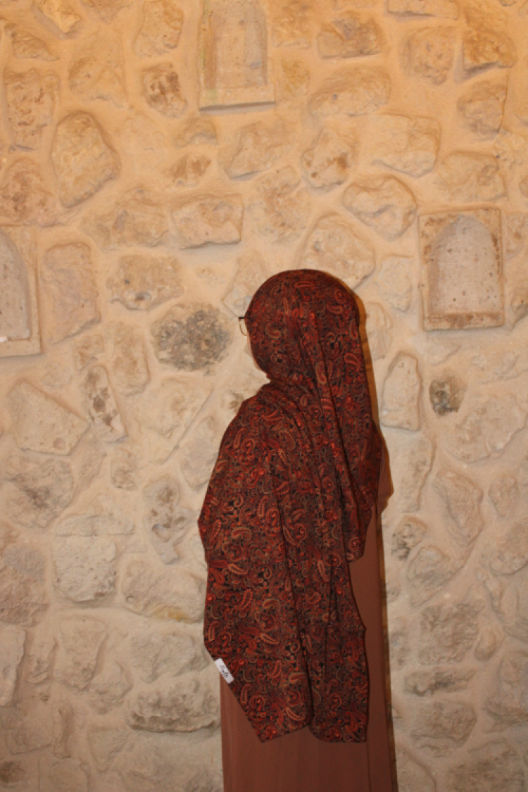Zeyla etnik desen pamuklu şal