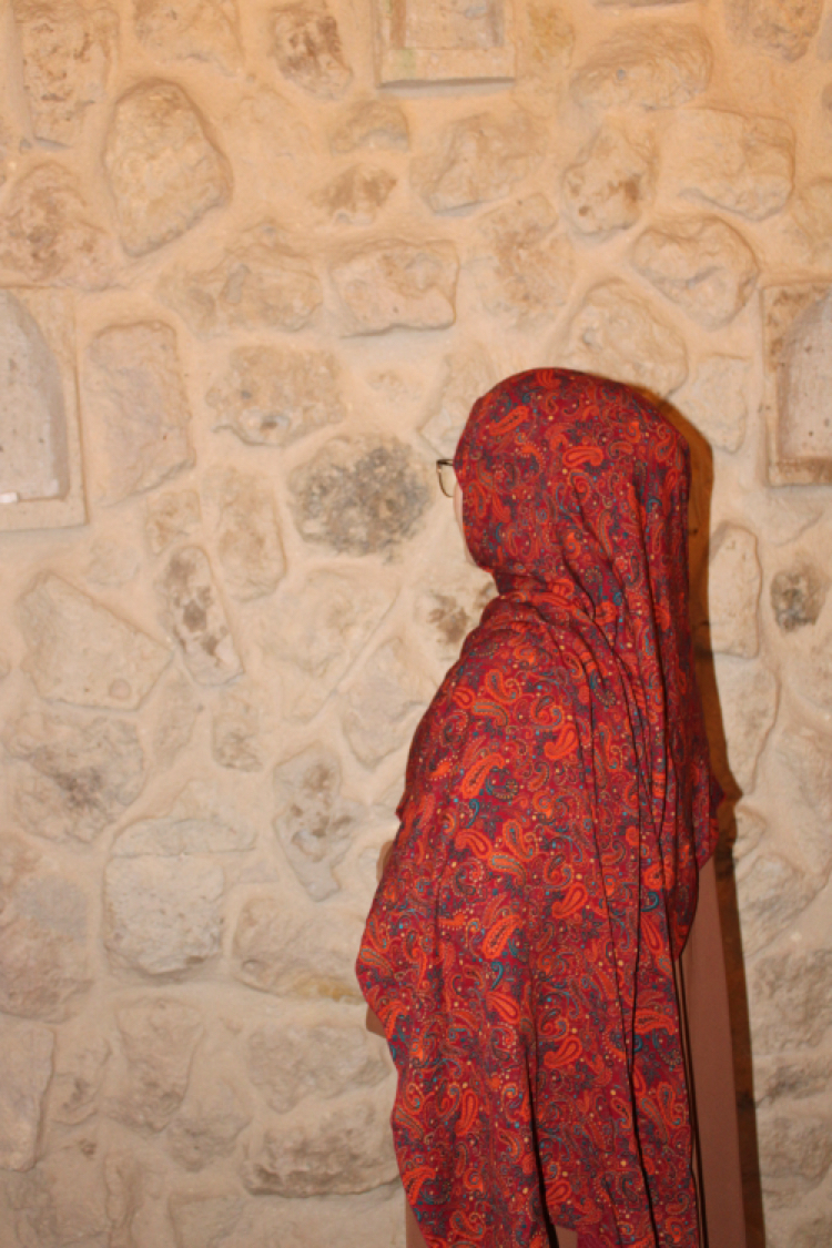 Zeyla etnik desen pamuklu şal 
