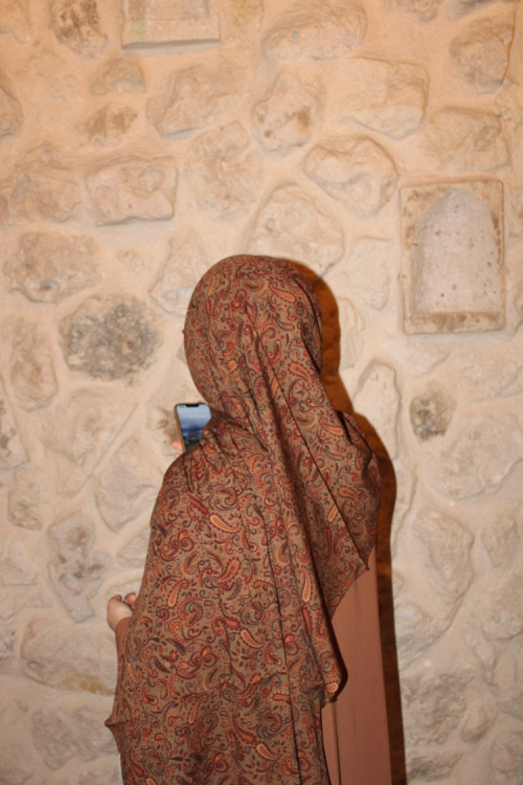 Zeyla etnik desen pamuklu şal