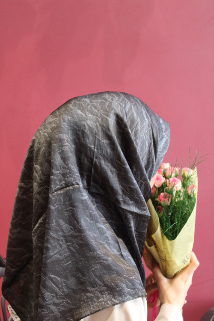 Denim model eşarp 