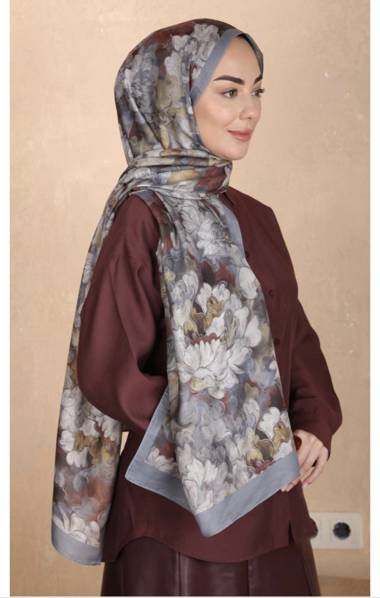 Locella soft şal gri