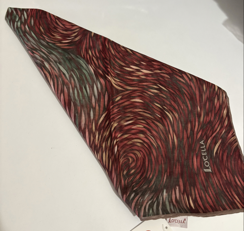 Locella soft eşarp kırmızı