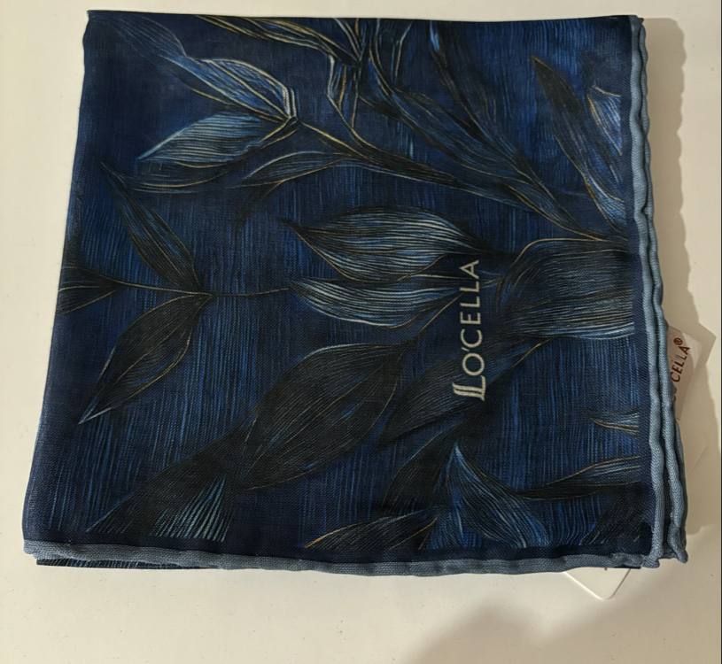 Locella soft eşarp mavi