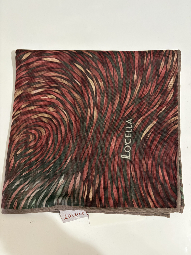 Locella soft eşarp kırmızı