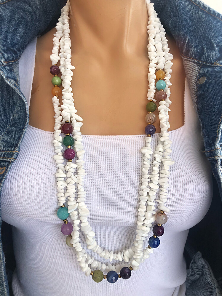 White agate