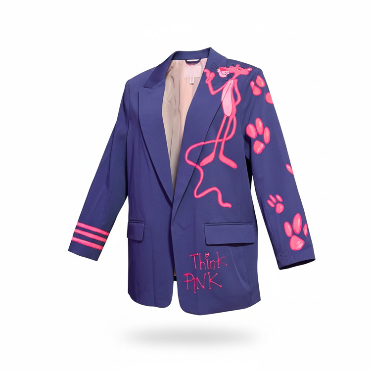 Pembe panter blazer