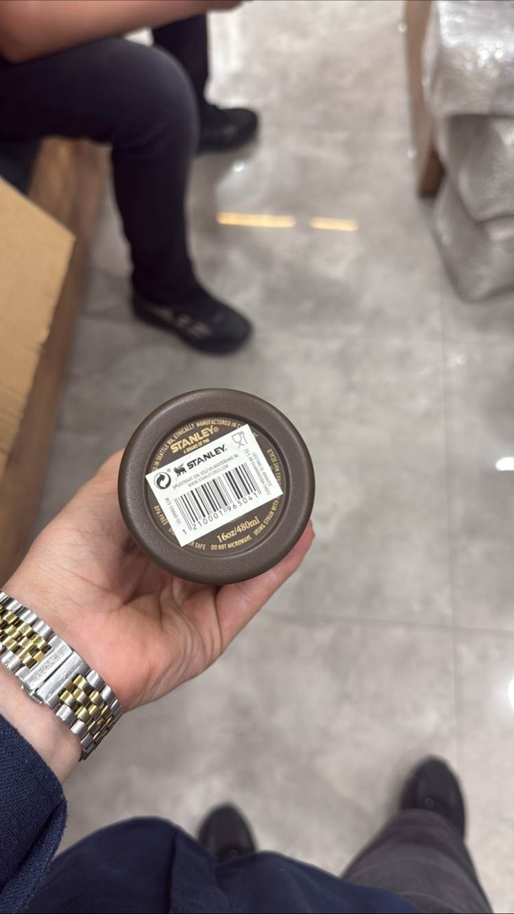 0,47 Özel seri Kahverengi mug