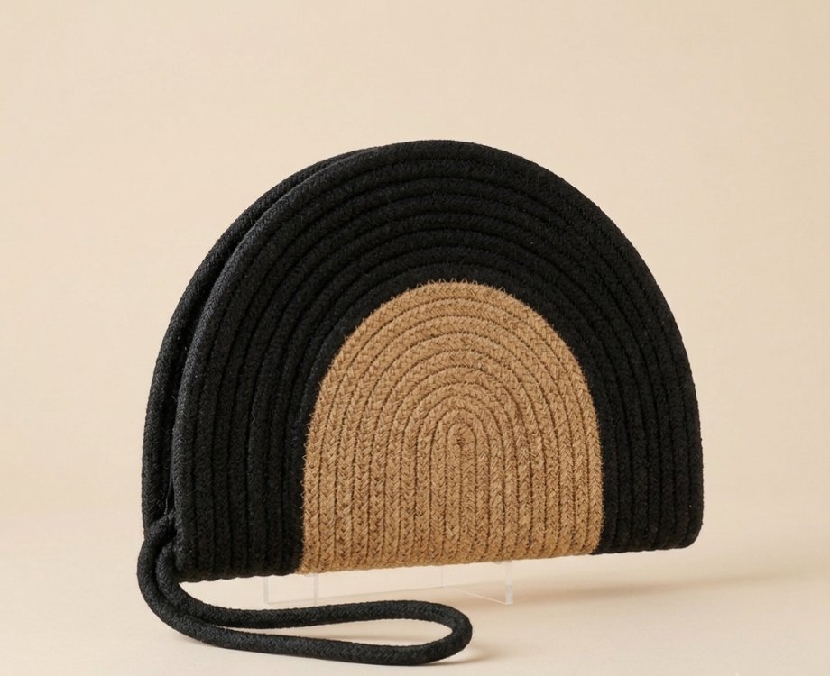 hasır clutch çanta 