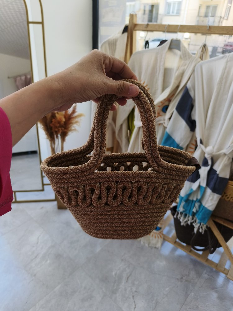Hasır Mini Çanta