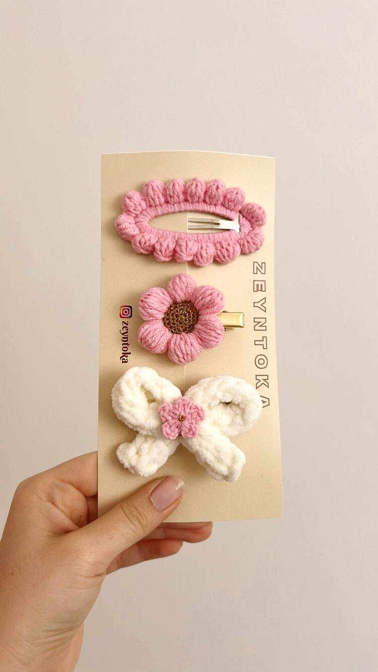 Pembe 3lü set