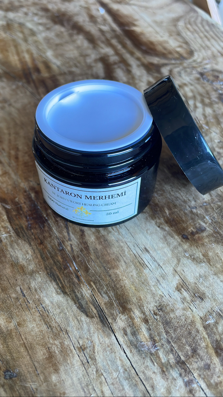 Kantaron Merhemi 50ml amber cam kavanoz