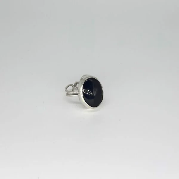 Oniks Taşlı Oval Yüzük K0644