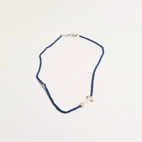 Lapis Lazuli Taşlı Lale Kolye K0217