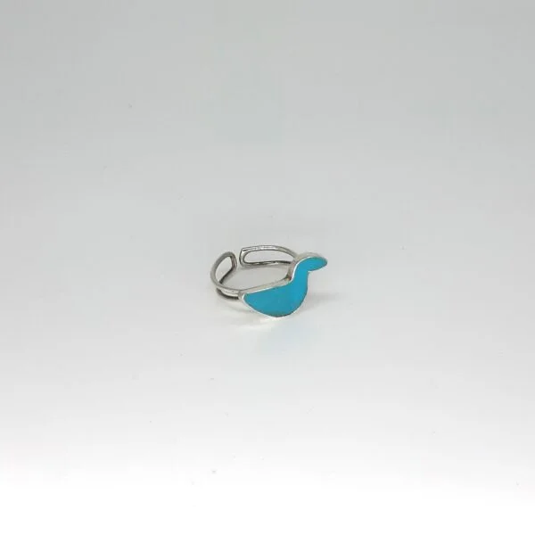 Turkuaz Kuş Yüzük K0750