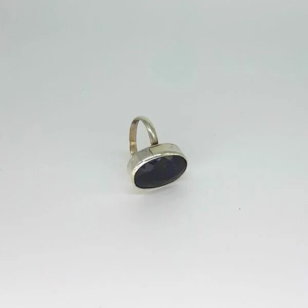 Safir Taşlı Oval Yüzük K0633