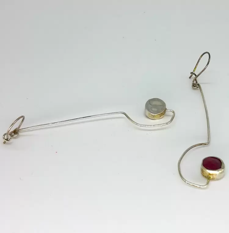 Ceyt Taşlı Antik Küpe K0918