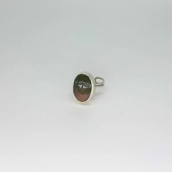 Hint Akik Taşlı Oval Yüzük K0635