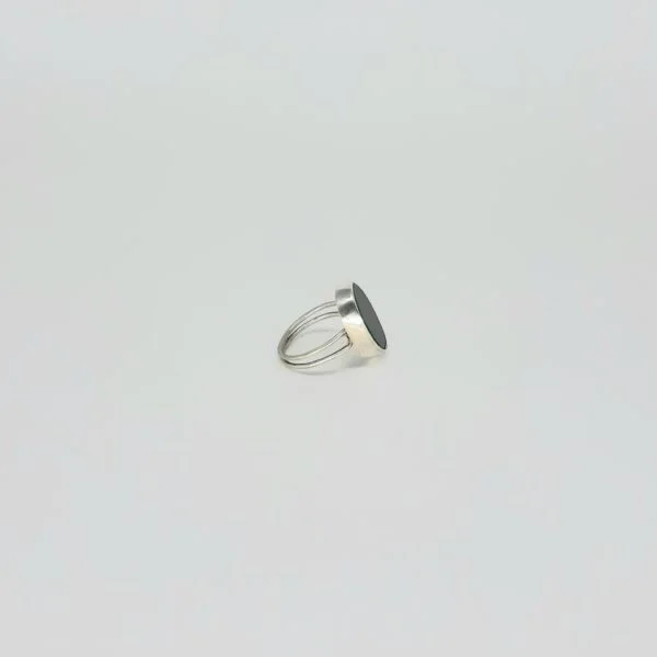 Akik Taşlı Oval Yüzük K0584