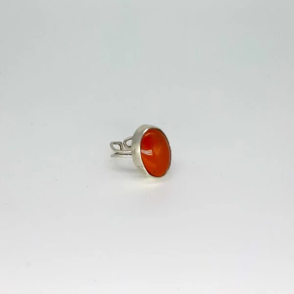 Jasper Taşlı Oval Yüzük K0695