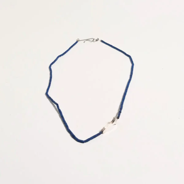 Lapis Lazuli Taşlı Lale Kolye K0217