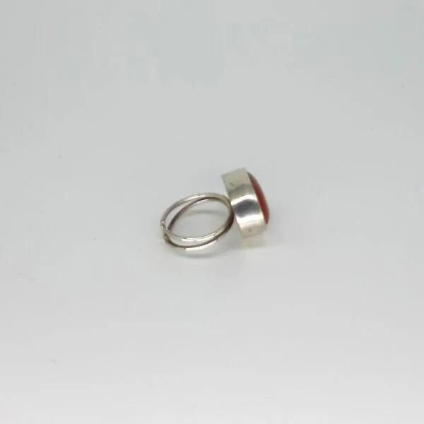 Jasper Taşlı Oval Yüzük K0696