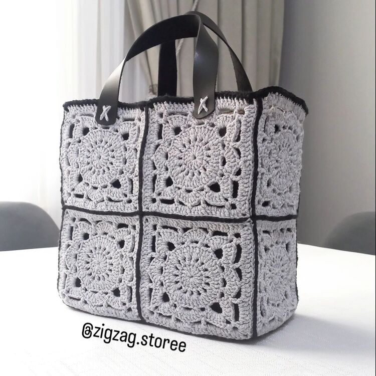 Granny Square Çanta 