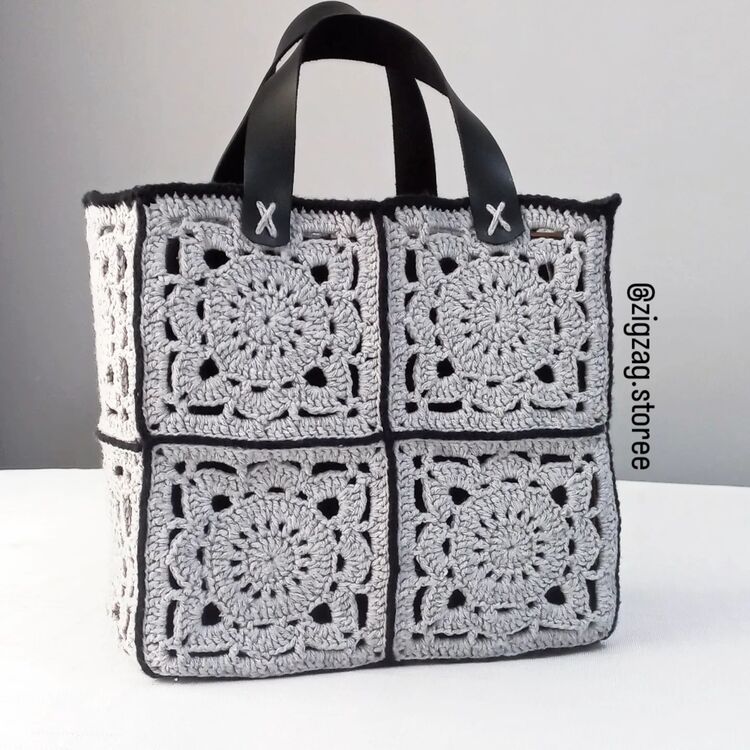 Granny Square Çanta 