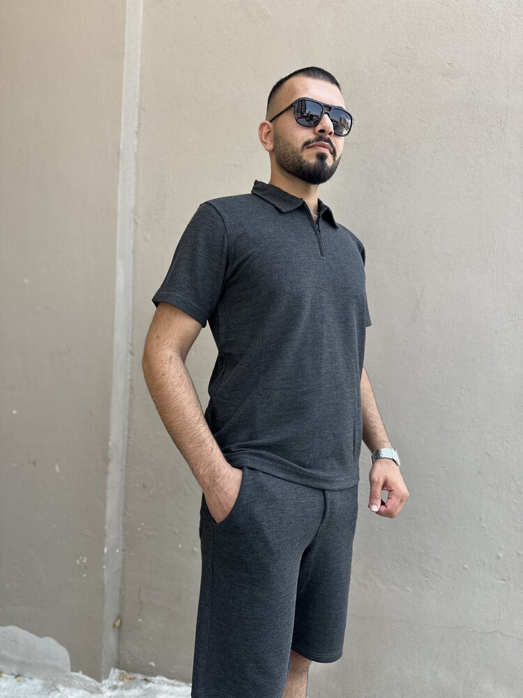 Zara bürümcek kumaş şortlu takım