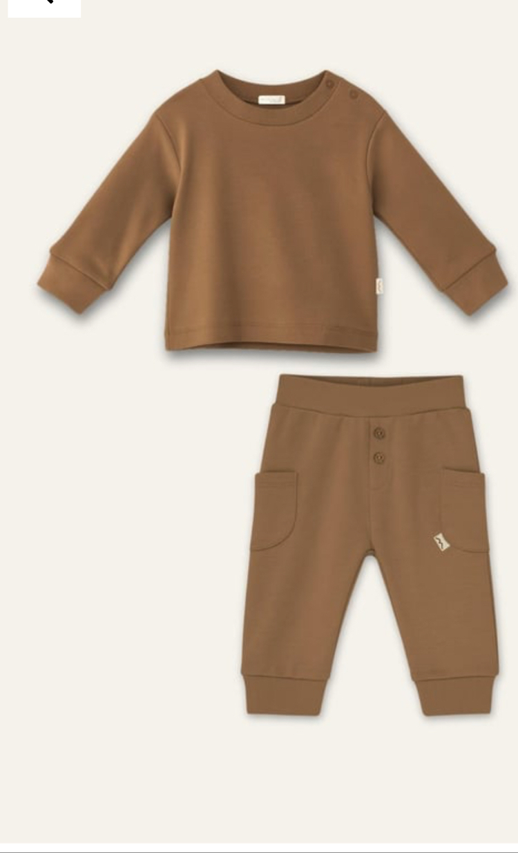 Minimio organik Unisex takım