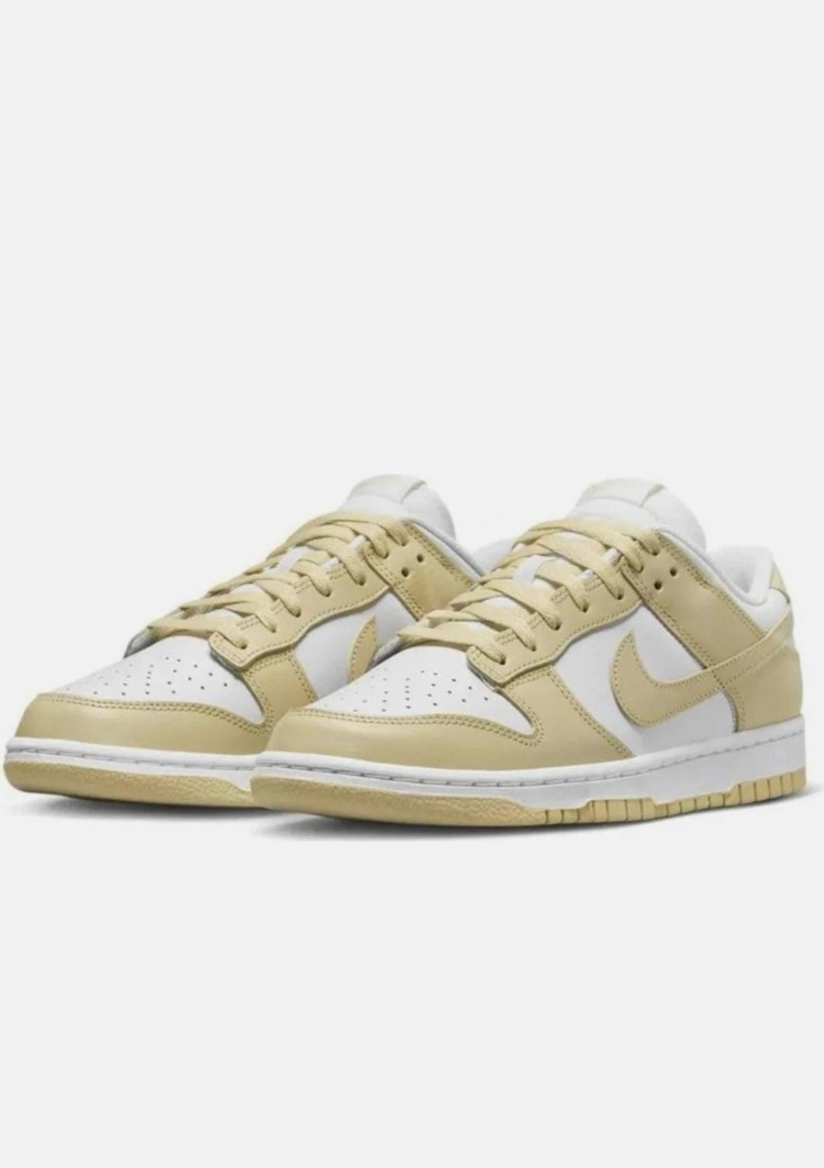Nike DV0833-100 Dunk Low Retro Bttys Gold Beyaz Erkek Ayakkabı