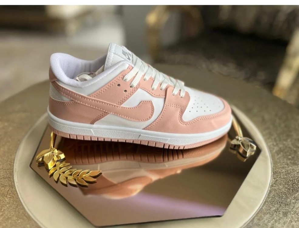 Nike Dunk Low DD1503-118 Pembe-Beyaz Spor Ayakkabı