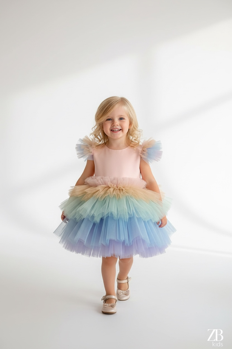 unicorn dress 1-2-3 yaş