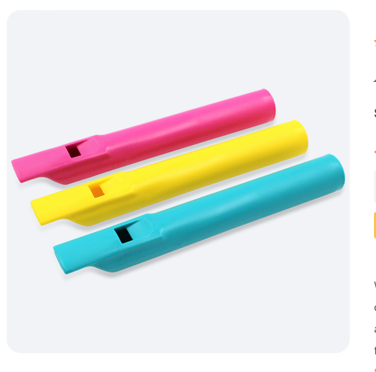 ARK FLUTE (Oral Motor için Tavsiye edilir