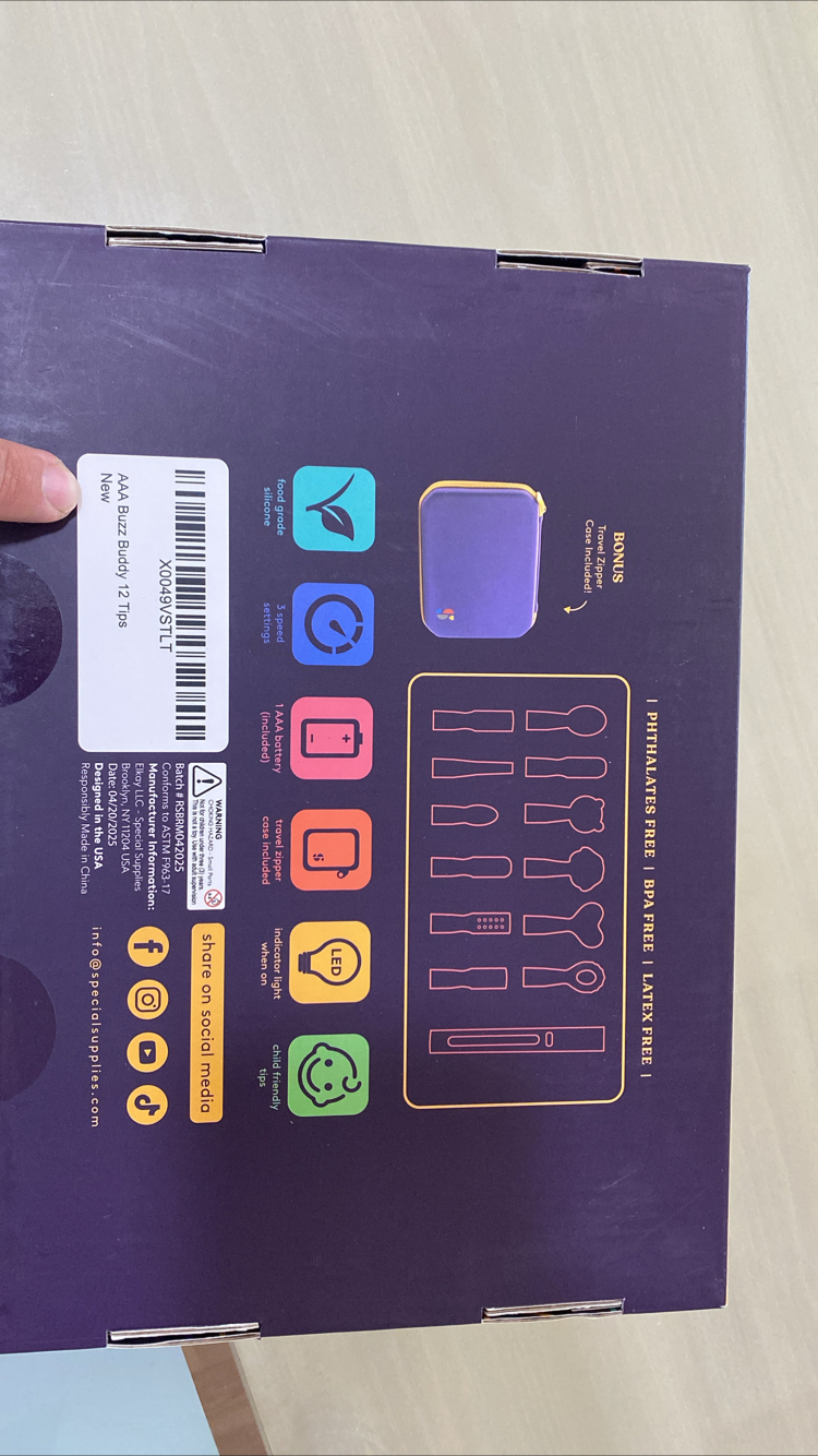 12 Başlıklı Pilli Titreşimli Oral Motor Set
