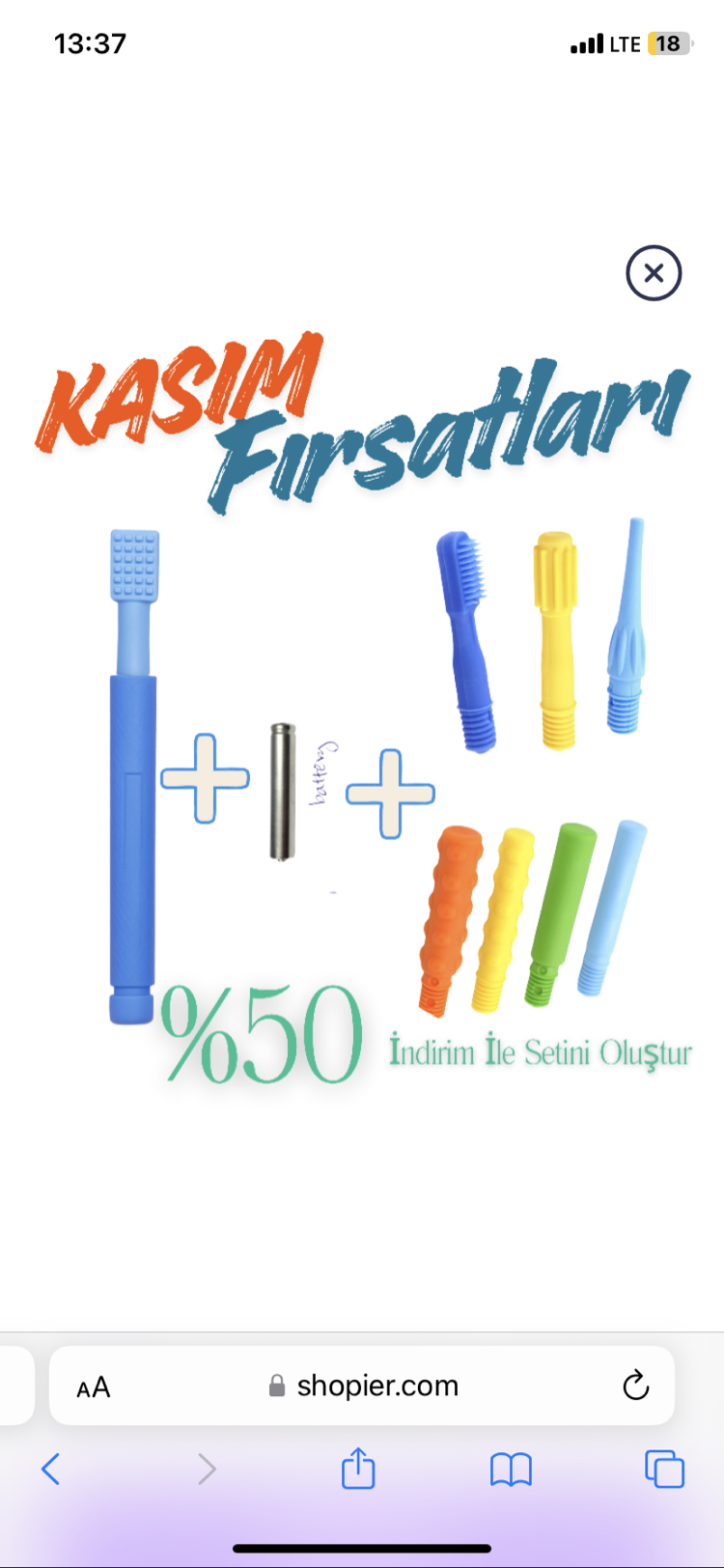 Zvibe+ pil+4 Uç Seçilebilir ( 4 lü set)