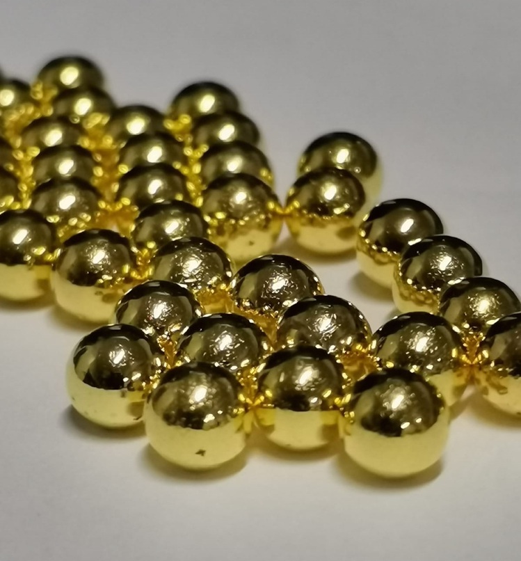 4 Mm Gold Renk Deliksiz Çakma İnci 25 gr (600-620 Adet ) (ÇAKMA ÇİVİSİ DAHİL DEĞİLDİR)