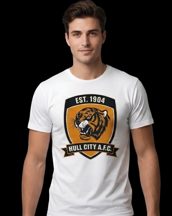 Hull City Baskılı T-shirt 