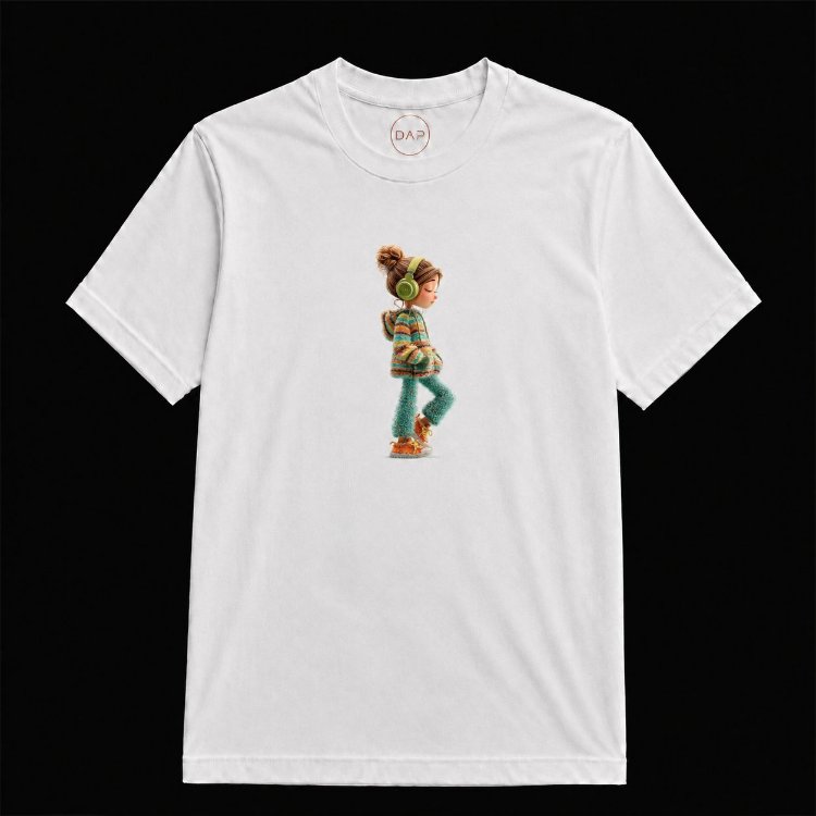 Tatlı Kız T-shirt 