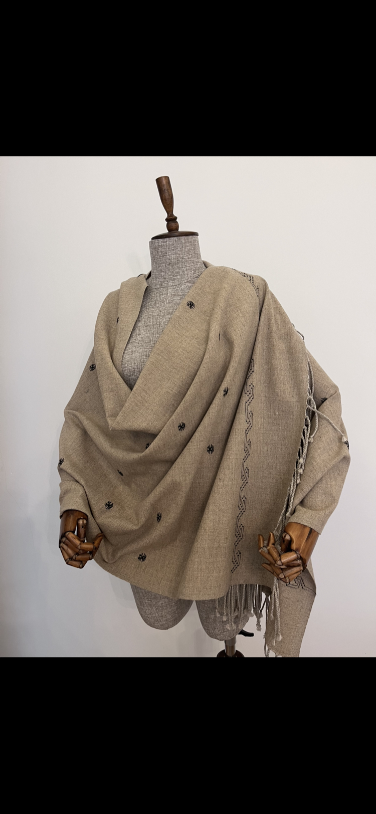 Pamuklu Ehram Şal (Taş)