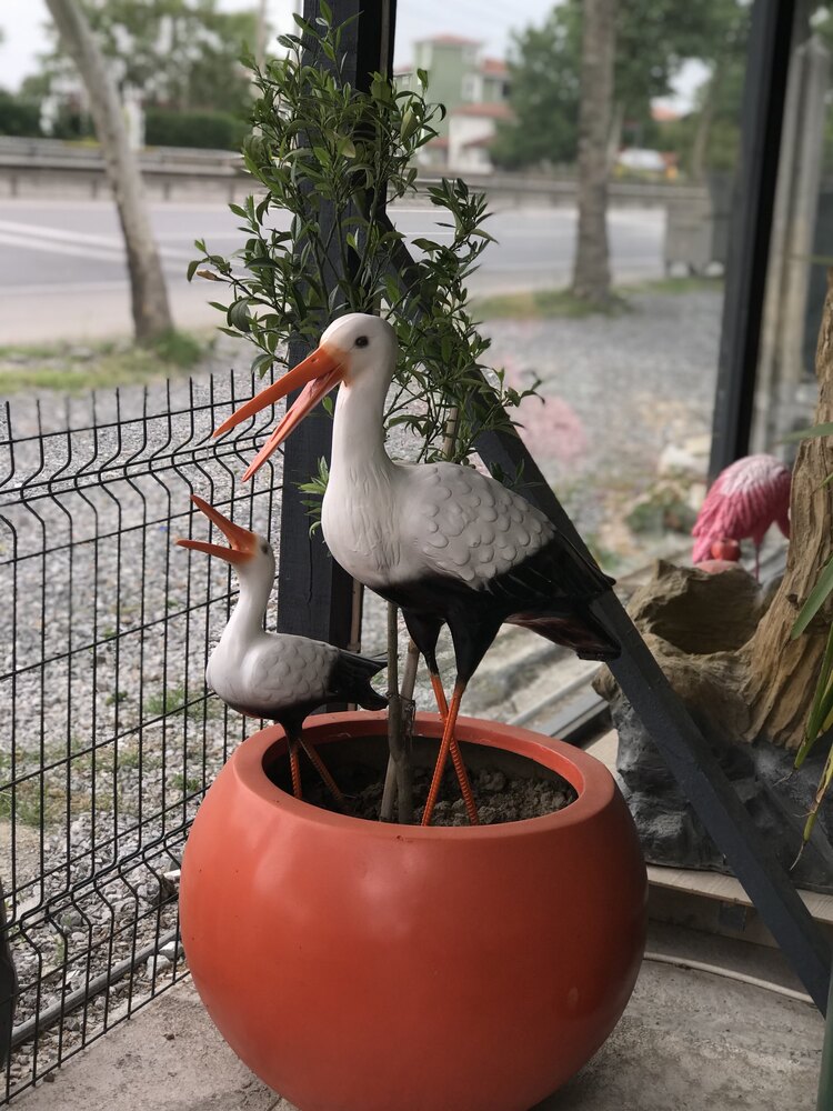 Bir büyük bir küçük tekli leylek 2 Li